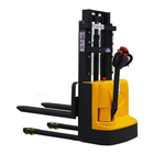 2T Full Stacking Pallet Stackers Truck Walkie Straddle Adjustable