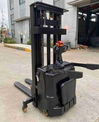 3 meters 3300lbs Heavy duty All terrain full electric pallet stacker with pedal can be customized