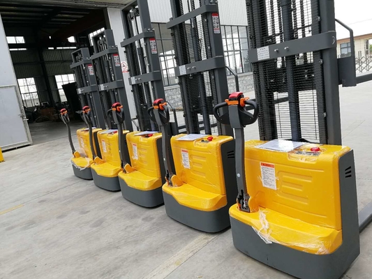 1500kg Electric Walkie Stacker Forklift with 3m Lifting Height