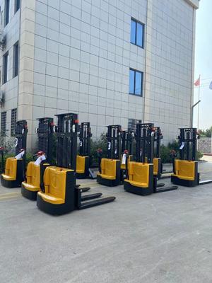 1500kg Walkie Electric Stacker Forklift with 1-5m Lift Height