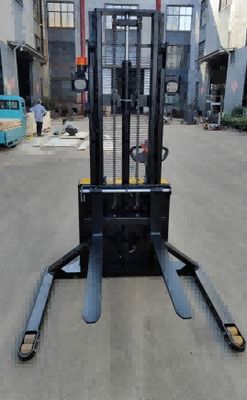 Electric Walkie Stacker 1.5 Ton 3m Lift Height with 24V Battery