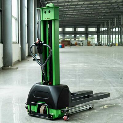 Full Electric Loading Stacker 1000kg 1.3m-1.6m Lifting Height High Quality Precision Stacker for Warehouse