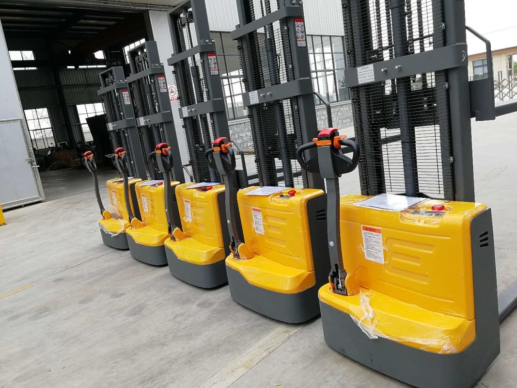 1500kg Electric Walkie Stacker Forklift with 3m Lifting Height