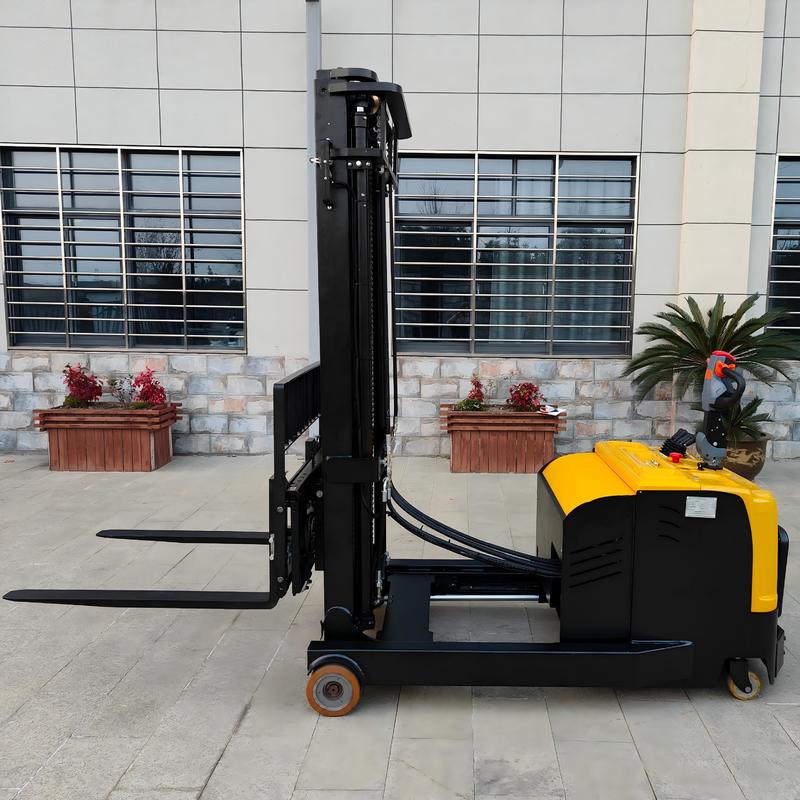 1.5 Ton Electric Reach Stacker Forklift with 3000-6000mm Lift Height