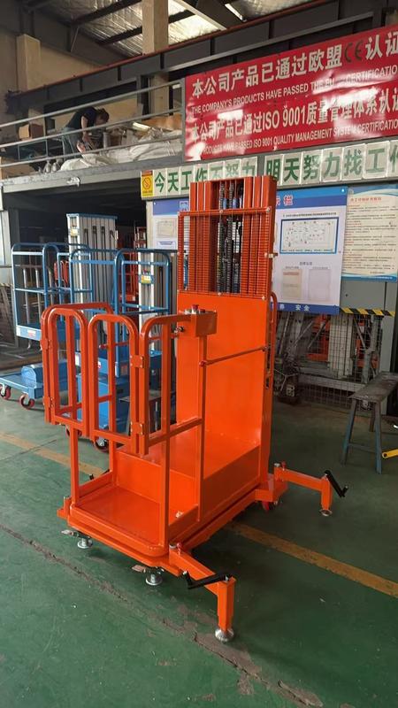 Warehouse Semi-Electric Material Picker High Quality Order Picker.