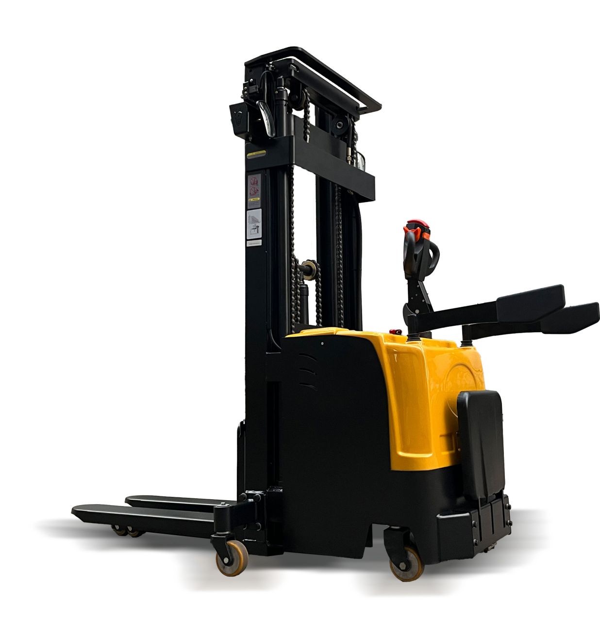 2000kg 1500mm 24V/210Ah Full Electric Stacker with CE certificate for Cold storage and food industry use