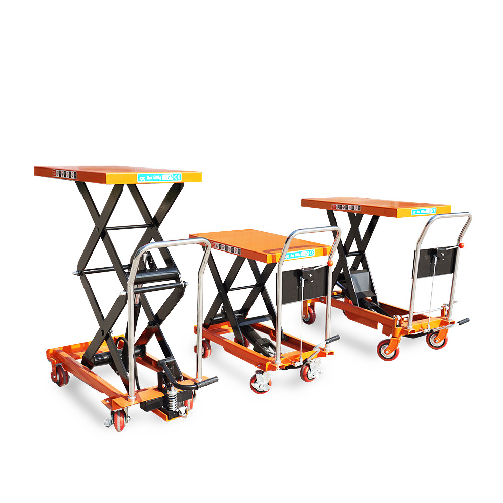500KG 1000lb Hydraulic Lift Table Cart