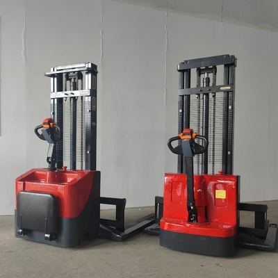 전동 워키 스태커 1500kg 적재 용량 조절 가능한 단조 포크